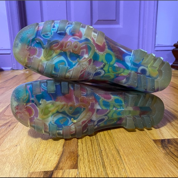 Coach rain boots, multicolor - Picture 4 of 4